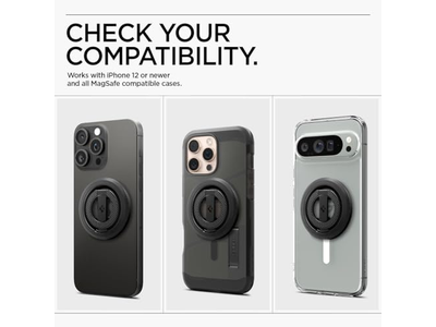 Poignée pour téléphone —  Magnetic Phone Holder Grip Double-Sided Magnet