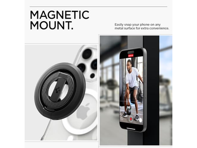 Poignée pour téléphone —  Magnetic Phone Holder Grip Double-Sided Magnet