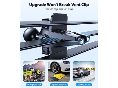 Support pour téléphone — 360 Adjustable Magnetic Car Phone Holder Mount