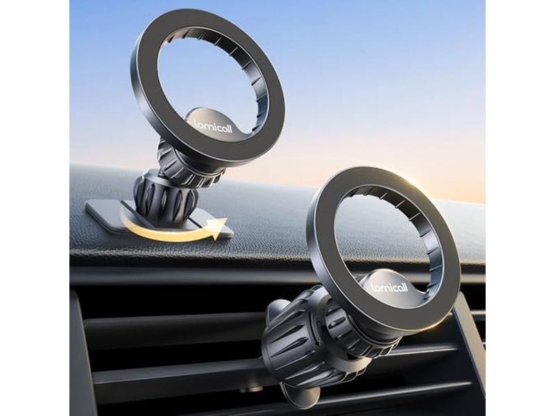 Support pour téléphone — Car Dashboard Vent Car Phone Holder fits Magsafe Phone case