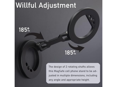 Support pour téléphone — Double Magnetic Ring Phone Holder