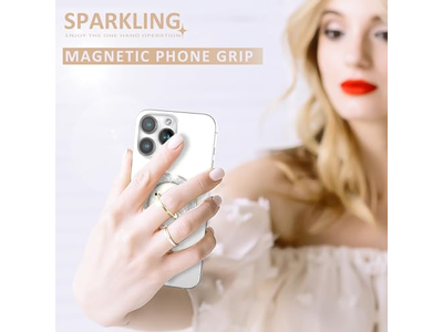 Poignée pour téléphone — Magnetic Phone Grip for iPhone, Compatible with iPhone