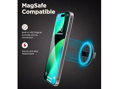 Poignée pour téléphone — Magnetic Phone Grip Holder Thin Silicone Finger Loop Ring