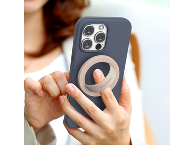 Poignée pour téléphone — Magnetic Phone Grip Holder Thin Silicone Finger Loop Ring