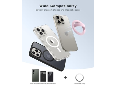 Poignée pour téléphone — Magnetic Phone Grip Removable Loop Grip