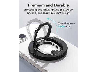 Poignée pour téléphone — Magnetic Phone Grip with 2-Way Adjustable Stand