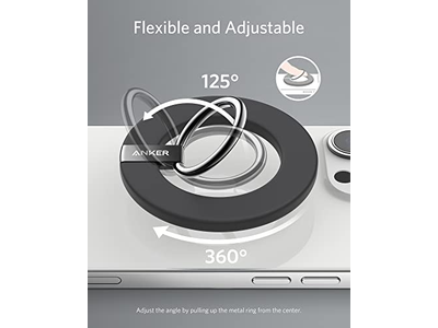 Poignée pour téléphone — Magnetic Phone Grip with Adjustable Kickstand for iPhone Series