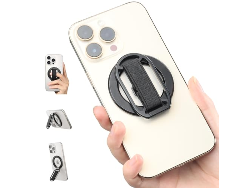 Poignée pour téléphone — Magnetic Phone Grip with MagSafe Strap