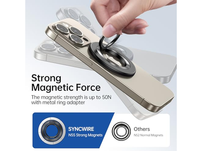 Support pour téléphone — Magnetic Phone Ring Holder for MagSafe