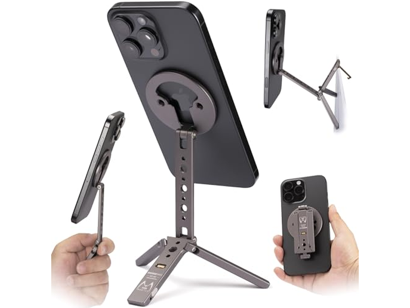 Support pour téléphone — Magnetic Tripod for iPhone MagSafe Cases