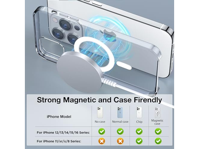 Chargeur — MagSafe Charger Magnetic Wireless Charging Pad