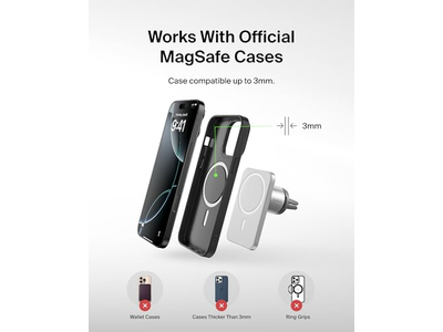 Support pour téléphone — MagSafe Vent Mount Pro MagSafe iPhone Mount For Car