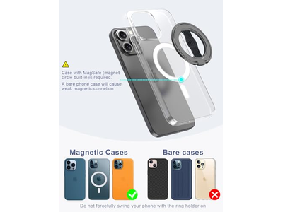 Poignée pour téléphone — Phone Grip Stand with Finger Strap