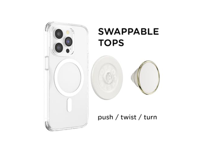 Poignée pour téléphone — Phone Grip with Kickstand and Magnetic Stand for MagSafe Cases