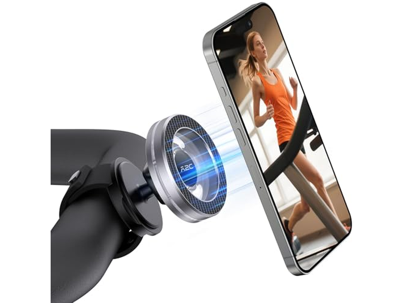Support pour téléphone — Phone Holder for Peloton Bike Treadmill Stroller Phone Holder