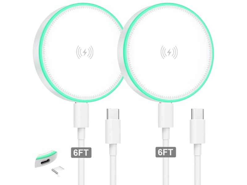 Chargeur — 2Pack 15W Magnetic Wireless Charger