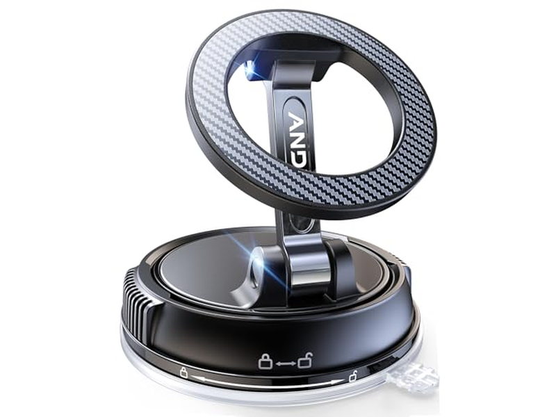 Support pour téléphone — Car Phone Holder with Strong Suction and Magnetic Mount 360degree Adjustab