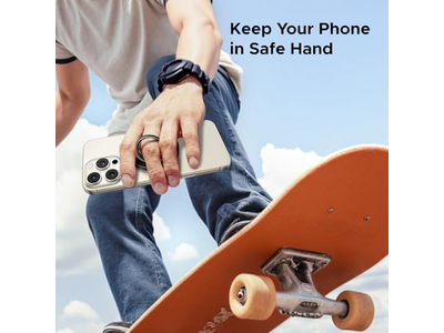 Poignée pour téléphone — Magnetic Phone Grip for MagSafe Holder Universal Strong Ring Stand