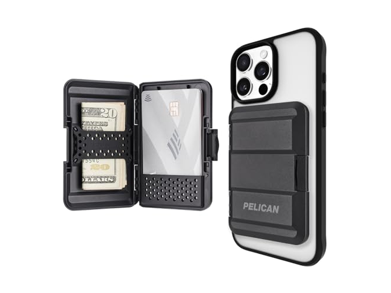 Portefeuille — MagSafe Wallet for iPhone - Snap-On Magnetic Card Holder - Detachable